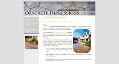 Desktop Screenshot of concreteimpressionsireland.com